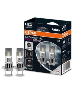 Caixa de Lâmpadas LED H7 H18 Gen 2 12V Sem transformador Plug & Play LEDriving HL EASY 64210DWESY2 2 Unidades. 2