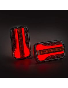 Luz Trasera LED Neon FT-350 Compacta – 3 Funciones para Remolques y Vehículos Agrícolas 12V-36V Fristom 2