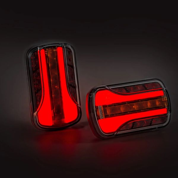 Feu arrière LED Néon Compact FT-350 – 3 Fonctions pour Remorques et Véhicules Agricoles 12V-36V Fristom