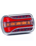 Luz Trasera LED Neon FT-350 Compacta – 3 Funciones para Remolques y Vehículos Agrícolas 12V-36V Fristom