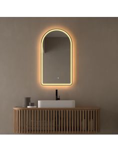 Espejo LED ACUEDUCTO Luz Frontal y Retroiluminada | LeonLeds 2