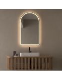 Espejo LED ACUEDUCTO Luz Frontal y Retroiluminada | LeonLeds