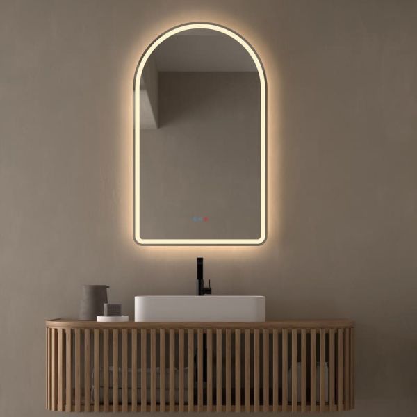 Espejo LED ACUEDUCTO Luz Frontal y Retroiluminada | LeonLeds