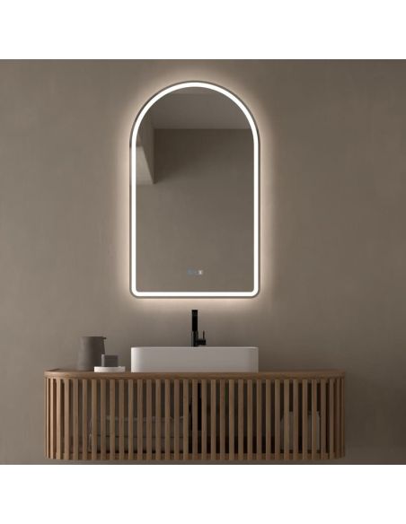 Espejo LED ACUEDUCTO Luz Frontal y Retroiluminada | LeonLeds