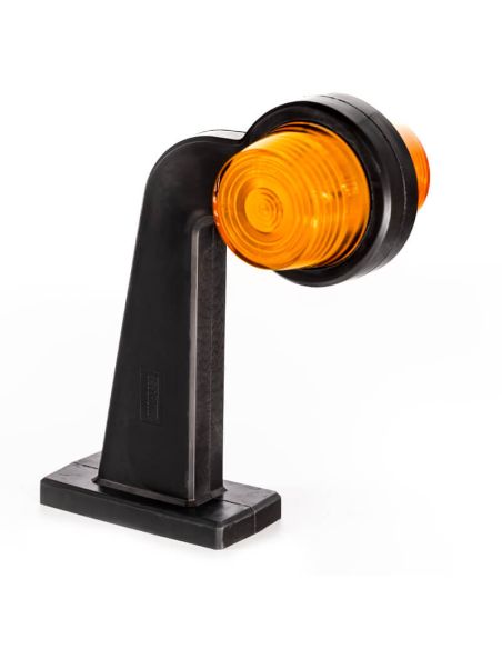 Piloto LED decorativo Fristom FT-147 FZ/Z – luz amarelo-amarela, 12-36V, braço longo angular Fristom