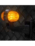 Piloto LED Decorativo FT-147 F Z/Z Fristom – Luz Amarillo-Amarillo, 12-36V, Brazo Angular Largo Fristom