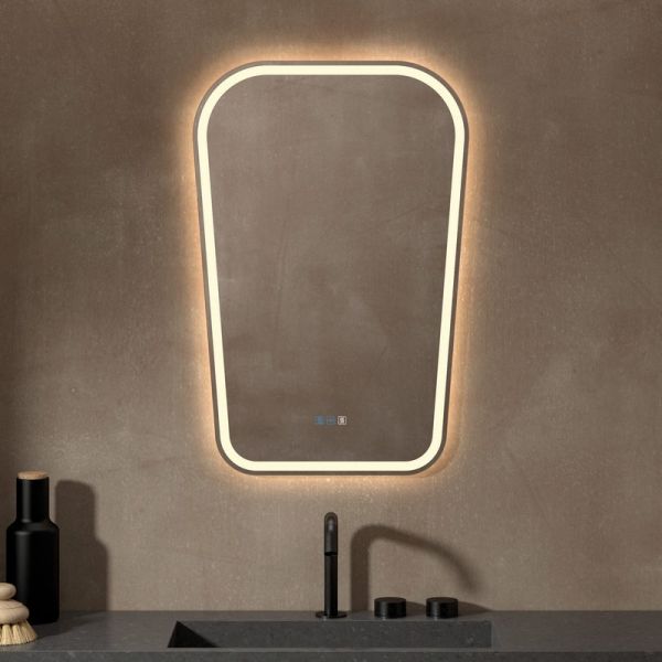 Espejo LED GENERALIFE Luz Frontal y Retroiluminada CCT y Antivaho | LeonLeds