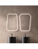 Espejo LED GENERALIFE Luz Frontal y Retroiluminada CCT y Antivaho | LeonLeds