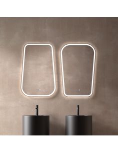 Espejo LED GENERALIFE Luz Frontal y Retroiluminada CCT y Antivaho | LeonLeds 2
