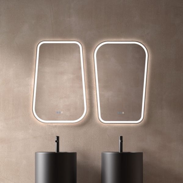 Miroir LED Lumière GENERALIFE Continue, CCT et Anti-buée | LeonLeds