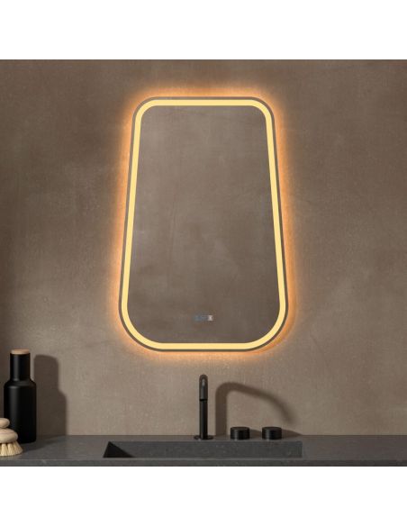 Espelho LED GENERALIFE Luz Contínua, CCT e Antiembaçante | LeonLeds