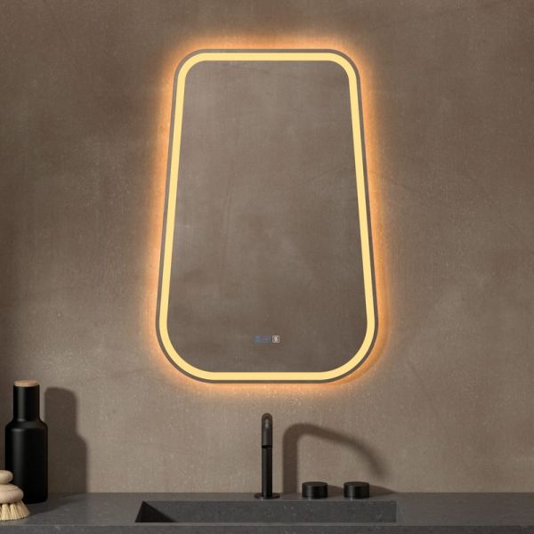 Miroir LED Lumière GENERALIFE Continue, CCT et Anti-buée | LeonLeds