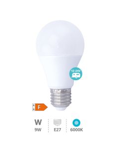 Bombilla LED E27 9W 12-24V – Luz Fría 6000K, 926 Lm, Ideal para Caravanas y Energía Solar