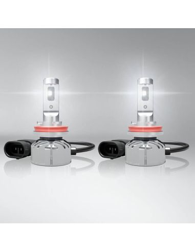 Ampoule antibrouillard approuvée H16 NIGHT BREAKER® LED SMART 64219DWNBSM-2HB par Osram | Lumière LED blanche 6000K