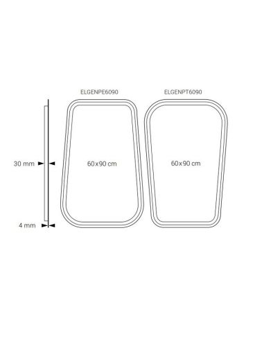 Miroir LED Lumière GENERALIFE Continue, CCT et Anti-buée | LeonLeds