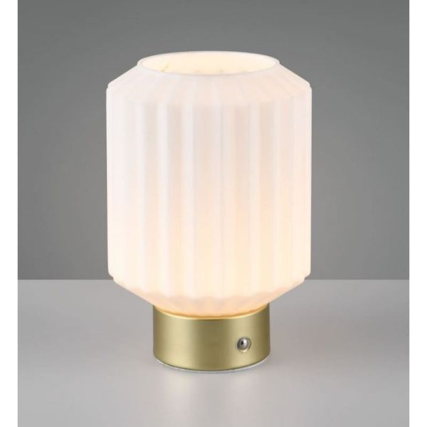 Lámpara Sobremesa Táctil LORD USB 3000K IP20 Opaca | LeonLeds