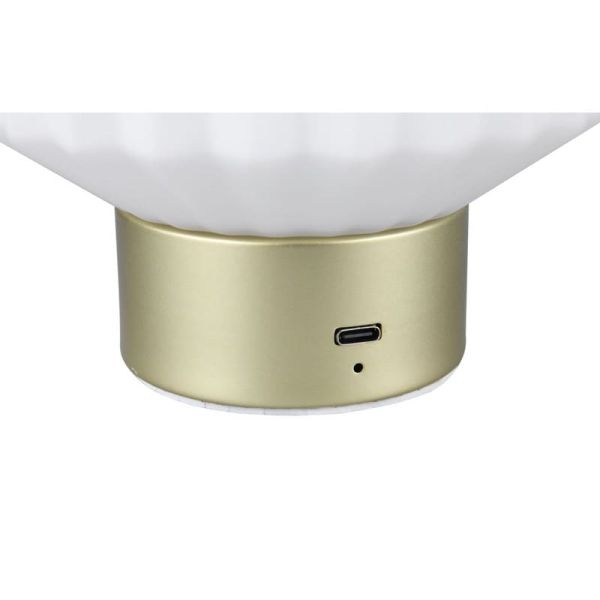 Candeeiro de mesa Lord USB Touch 3000K IP20 opaco | LeonLeds