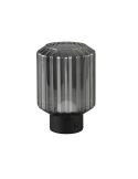 Lámpara de Mesa LED LORD Vidrio Estriado Táctil 3000K | LeonLeds