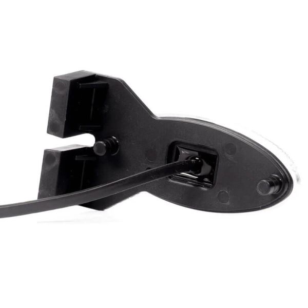 Feu de position arrière LED FT-061 BI et CI – Blanc ou rouge avec réflecteur et support latéral incliné, 12-36 V