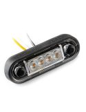 Galibo Dual LED Pilot FT-073 BZ – Lumière blanche et jaune avec changement de couleur, 12-36 V Fristom