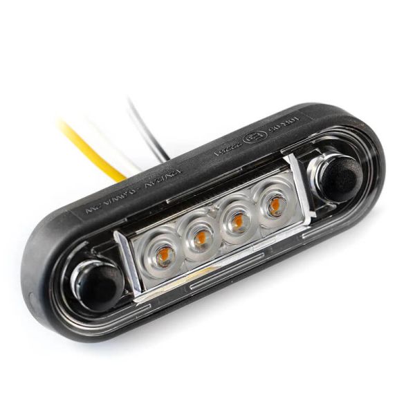 Piloto LED Galibo Dual FT-073 BZ – Luz Blanca y Amarilla con Cambio de Color, 12-36V Fristom