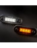 Piloto LED Galibo Dual FT-073 BZ – Luz Blanca y Amarilla con Cambio de Color, 12-36V Fristom