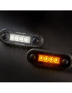 Galibo Dual LED Pilot FT-073 BZ – Luz Branca e Amarela com Mudança de Cor, 12-36V Fristom 2