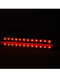 Barre de Position LED Gamme Rouge Noir W276 - 12V/24V - Ambre, Blanc, Rouge