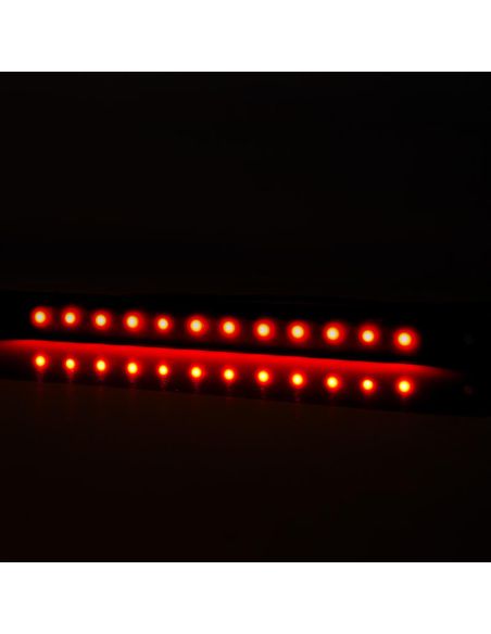 Barre de Position LED Gamme Rouge Noir W276 - 12V/24V - Ambre, Blanc, Rouge