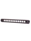 Barra de Posición LED Gama Blanca Black W276 - 12V/24V - Ambar, Blanca, Roja