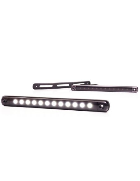 Barre de Position LED Gamme Blanc Noir W276 - 12V/24V - Ambre, Blanc, Rouge