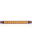 Barra de Posición LED Gama Ambar Black W276 - 12V/24V - Ambar, Blanca, Roja
