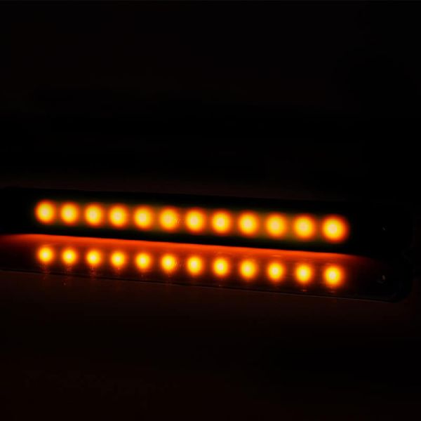 Barra de Posición LED Gama Ambar Black W276 - 12V/24V - Ambar, Blanca, Roja