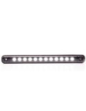 Barra de Posición LED Gama Blanca Black W276 - 12V/24V - Ambar, Blanca, Roja