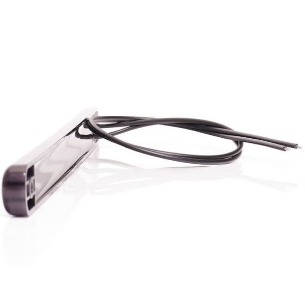 Barre de position LED noire de la gamme W276 - 12V/24V - Ambre, Blanc, Rouge