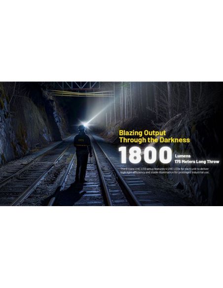 Linterna Frontal LED NU53 NITECORE 2000Lm Recargable USB-C | LeonLeds