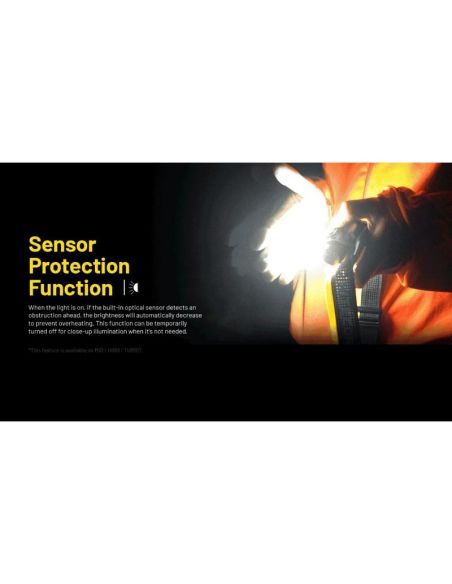 Linterna Frontal LED NU53 NITECORE 2000Lm Recargable USB-C | LeonLeds