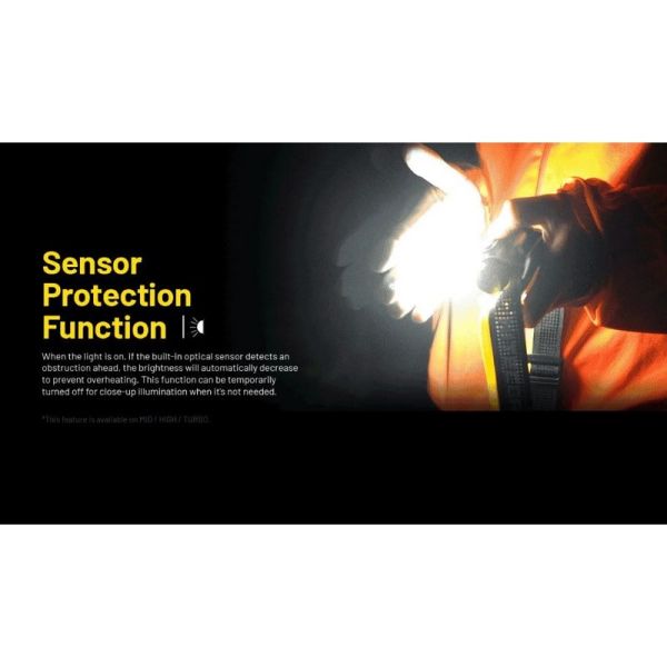 Linterna Frontal LED NU53 NITECORE 2000Lm Recargable USB-C | LeonLeds