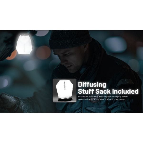 Farol LED NITECORE NU53 2000Lm USB-C recarregável | LeonLeds