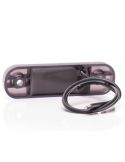 Lámpara de Posición LED W275.2 BLACK - Blanco - 12V/24V. 12 LEDs Visibles