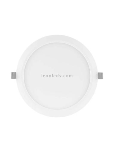 Downlight LED DN210 Recessed LED Osram LedVance Round 18W 6500K Matt White | leonleds