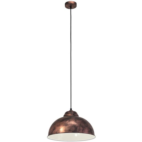 Lámparas de techo colgante TRURO 2 industrial, Ø37cm cobre antiguo