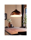 Lámparas de techo colgante TRURO 2 industrial, Ø37cm cobre antiguo