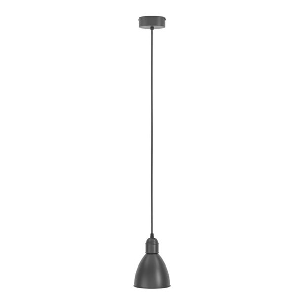 Lámpara colgante industrial negro, PRIDDY, Ø 155mm 1xE27