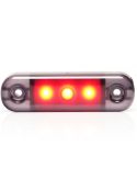 Luces de Posición LED 180 Series Total Black W275.1 Rojo Trasero Was