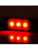 Feux de position LED série 180 Total noir W275.1 rouge arrière