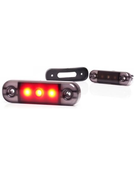 Feux de position LED série 180 Total noir W275.1 rouge arrière