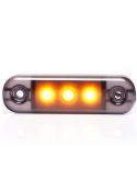 Luces de Posición LED 180 Series Total Black W275.1 Ambar Was