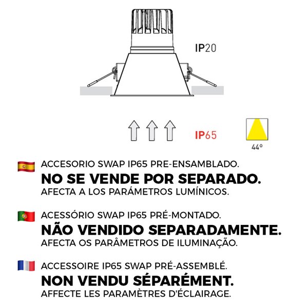 Accessoire extérieur IP65 -Swap M et Swap M Asymétrique-