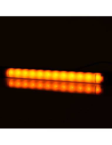 Abat-jour Noir Barre de Position LED...